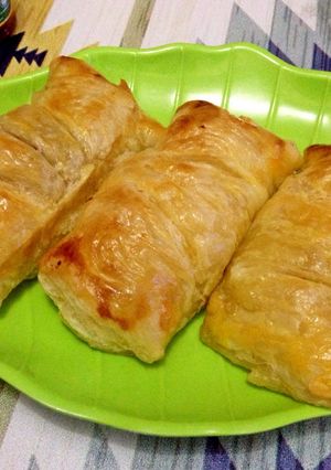 Foto resep Pastry isi telur, smokebeef dan keju