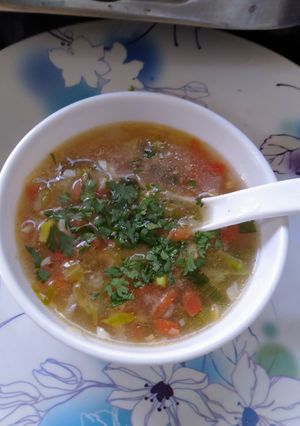 મિક્સ વેજ.સૂપ (Mix Veg. Soup Recipe In Gujarati) રેસીપી મુખ્ય ફોટો