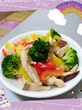 Auspicious Chicken - Bell Pepper Chicken Strips