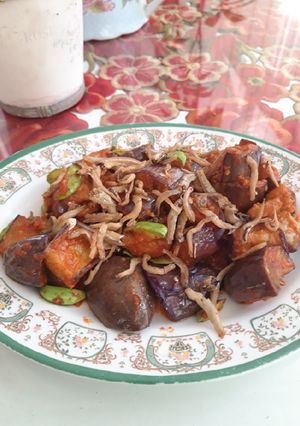 Foto resep Terong balado teri