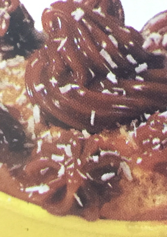 Una foto de Torta de dulce de leche al microondas