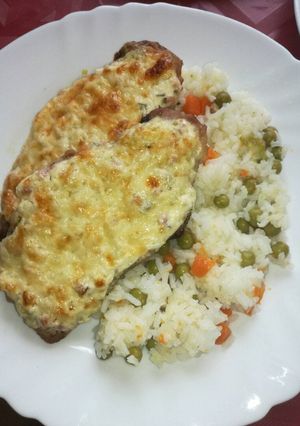 Sonkás-uborkás karaj recept fotója