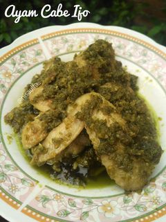 Foto resep Ayam Cabe Ijo