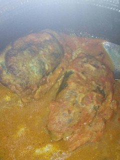 Una foto de Chiles rellenos vegetarianos