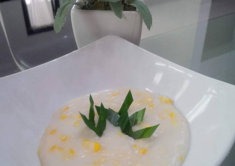 Bubur sumsum jagung ala vietta ranie