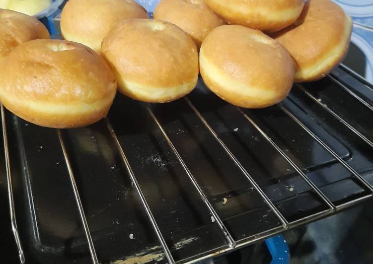 Cara Gampang Membuat Donat kuning telur Anti Gagal