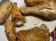 A picture of air fryer chicken wings