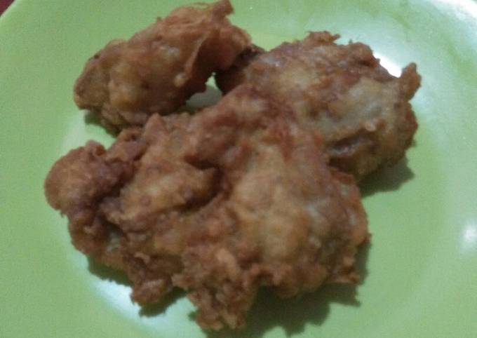 Daging ayam goreng tepung