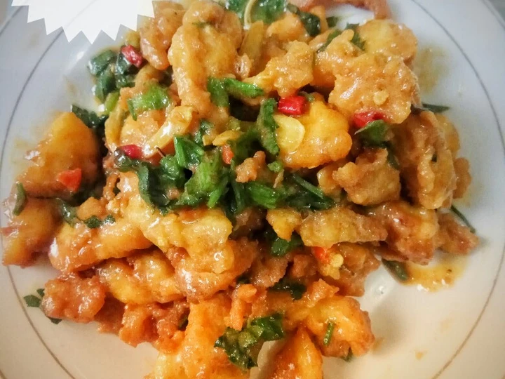 Langkah Gampang Membuat Resep  Dori Krispi saus telur asin yang Menggugah Selera, Enak Banget