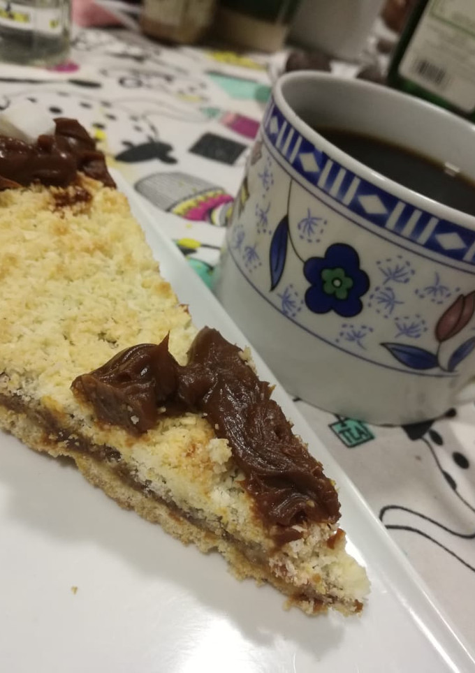 Una foto de Tarta de Dulce de leche y coco