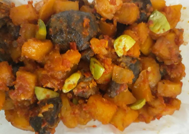 Resep Sambel kentang goreng ati ampla yang Enak Banget