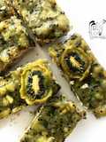 Barras polvorosas de kiwi