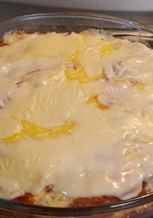 Una foto de Milanesas de zucchinis a la napolitana
