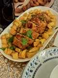 Coscia di pollo ripiena