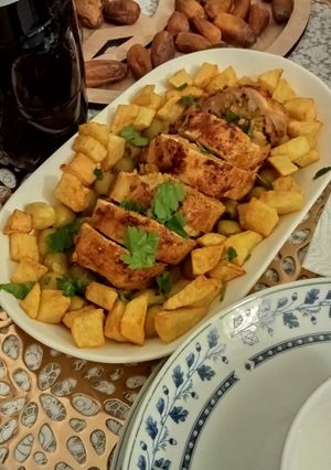 Foto di Coscia di pollo ripiena