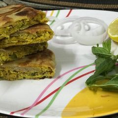 Egg Mughlai Paratha A picture of Egg Mughlai Paratha.