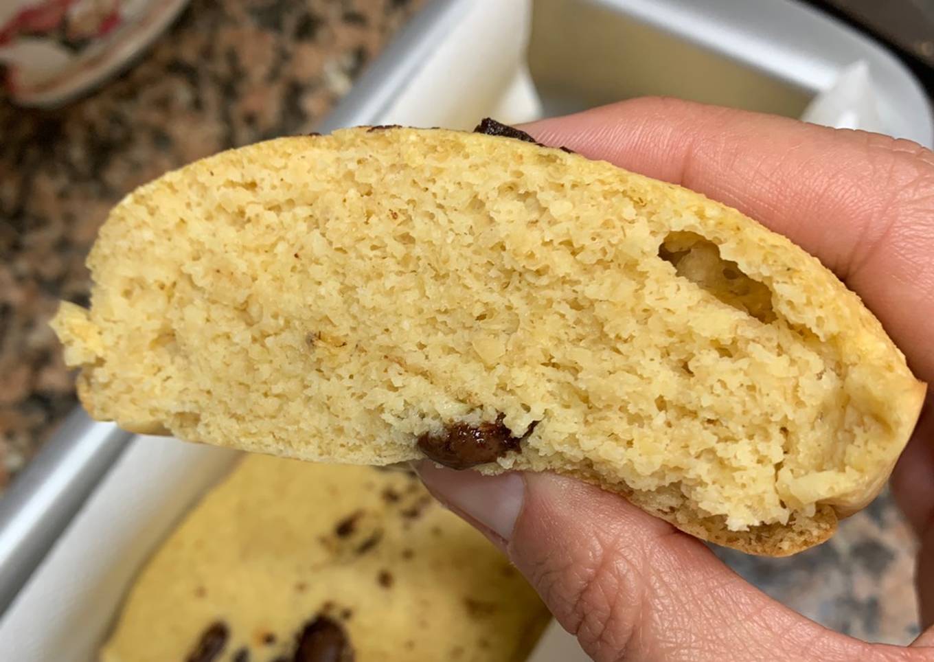 Bizcocho saludable de yogur y salvado de avena