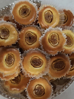 عکسی از دستور کاپ کیک انجیر🧁