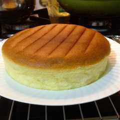 A picture of Cheddar Cheese Cake (Economical & Better than Ogura!).