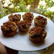 Muffins de castañas de cajú y dátiles
