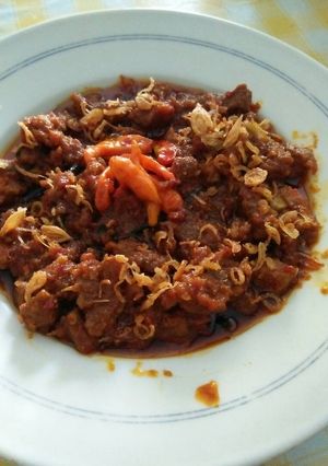 Foto resep Oseng Daging Mercon