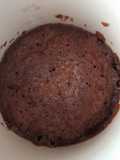 Bolo de Caneca de Chocolate
