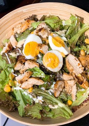 Hình của món Salad ức gà healthy.