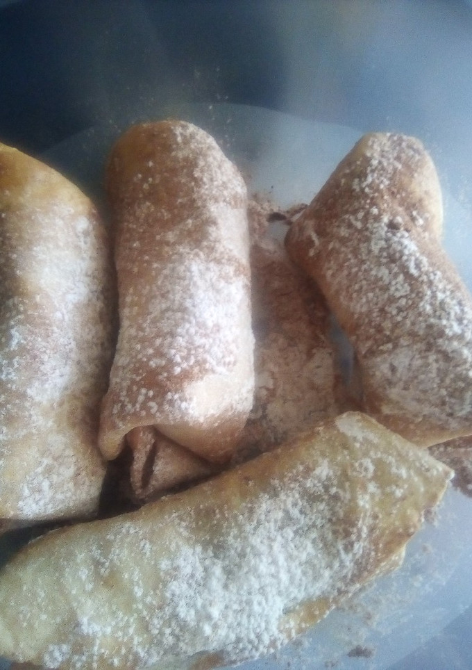 Una foto de Rollitos de Plátano