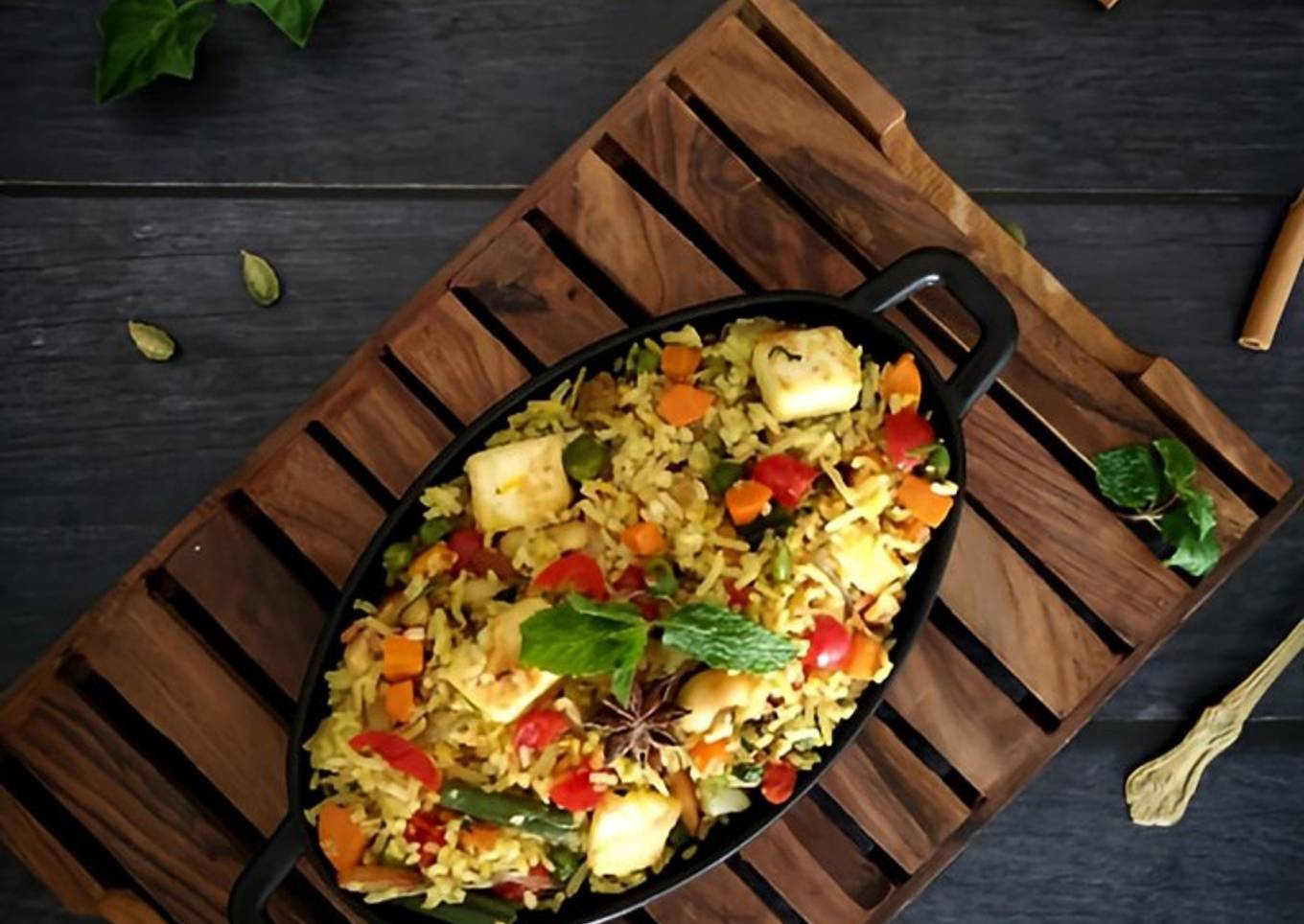 Paneer Shahi Pulao