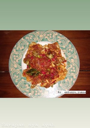 Foto resep Balado telur dadar sederhana #ResepPertamaku