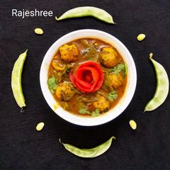 A picture of Valor Papdi Muthia Ni Sabji.