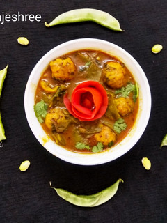 A picture of Valor Papdi Muthia Ni Sabji.