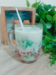 Foto resep Es Mutiara Pandan Kelapa Muda a.k.a. Buko Pandan KW 🍧