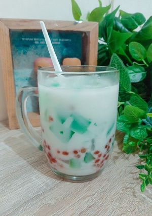 Foto resep Es Mutiara Pandan Kelapa Muda a.k.a. Buko Pandan KW 🍧