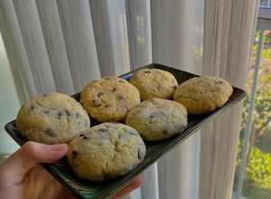 Una foto de Cookies de chips de chocolate