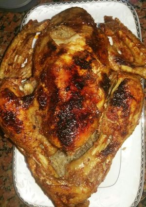 صورة لوصفة ديك ساسو بالمرقه