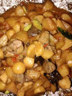 Foto resep Sambel goreng kentang ati ampela pete