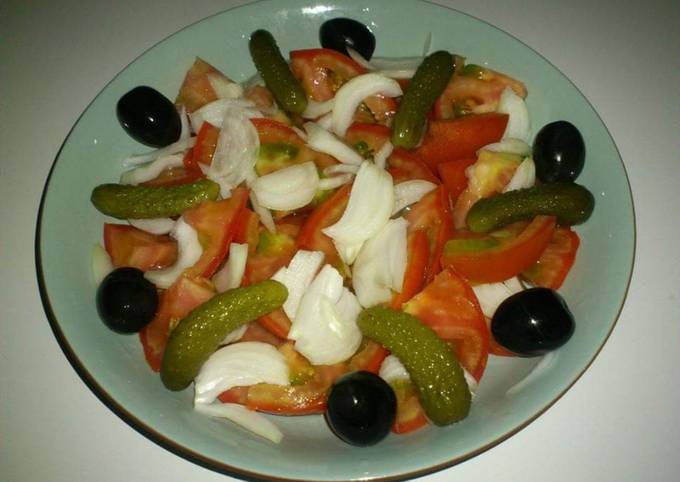 Le moyen le plus simple de Faire Savoureux Salade de tomate 🍅