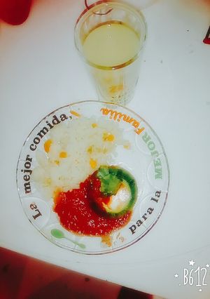 Una foto de Calabazas rellenas y arroz