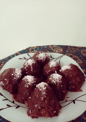 عکسی از دستور کیک یخچالی تک نفره