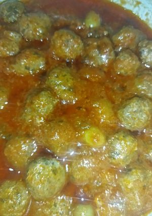 صورة لوصفة كفتة السردين بمذاق اللحم