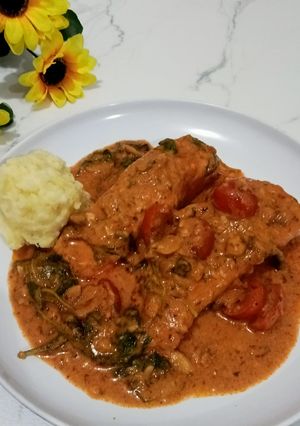 Foto resep Creamy Tuscan Salmon