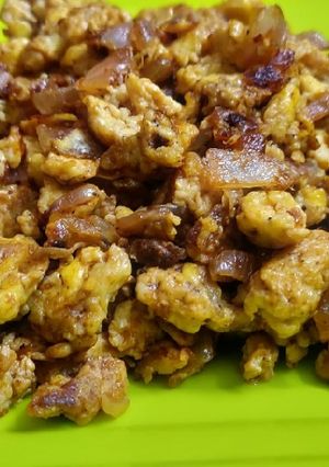 A picture of Egg Bhurji.
