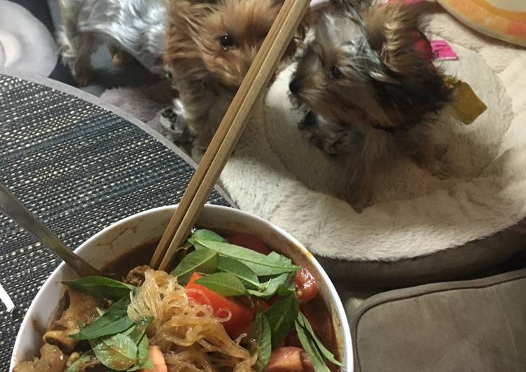 Resep Lamb Shank Curry Soup With Mung Bean Noodles Yang Gurih