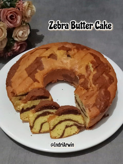 Foto resep Zebra Butter Cake