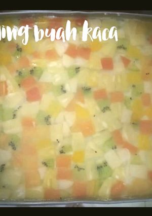 Foto resep Puding Buah Kaca