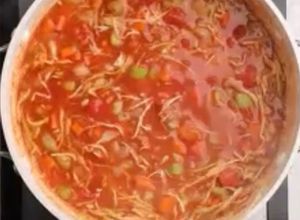 Una foto de Sopa de repollo