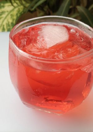 A picture of Refreshing Rooh Afza drink.