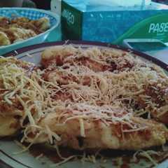 A picture of Pisang Pasir Keju.