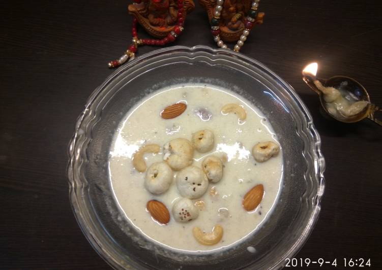 Makhane ki kheer (instant and healthy)